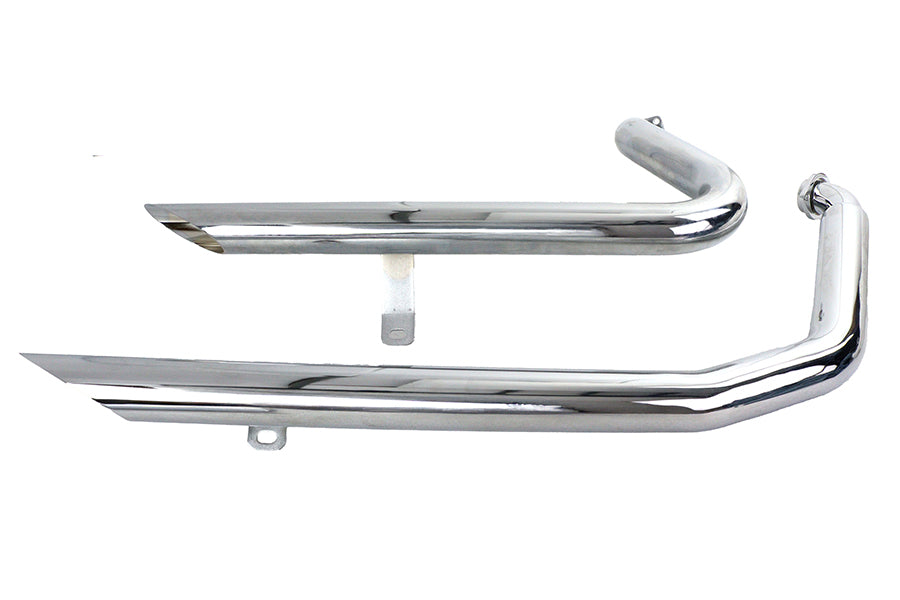 Wyatt Gatling Exhaust Drag Pipe Set Down Slash Shorty