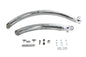 Wyatt Gatling Street Sweeper Exhaust Pipe Set Chrome