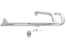 Load image into Gallery viewer, Wyatt Gatling 2:1 Fishtail Exhaust Header Pipe Chrome