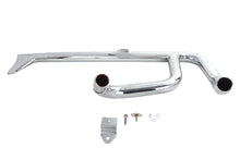 Load image into Gallery viewer, Wyatt Gatling 2:1 Fishtail Exhaust Header Pipe Chrome