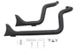 XL Staggered Fishtail Exhaust System Black