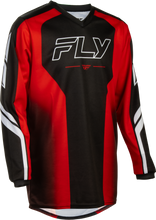 Load image into Gallery viewer, Youth F 16 Raze Jersey Black/Red/White Yxl