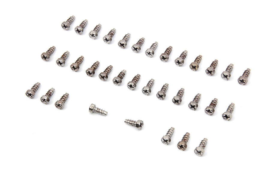 Rocker Arm Cover Screw Kit Chrome