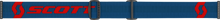 Load image into Gallery viewer, Split Otg Goggle Drk Blue/Neon Rd Clear Works