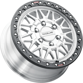 Raceline Omega 17x7 6/5.5 (+60mm) Machined/Gunmetal