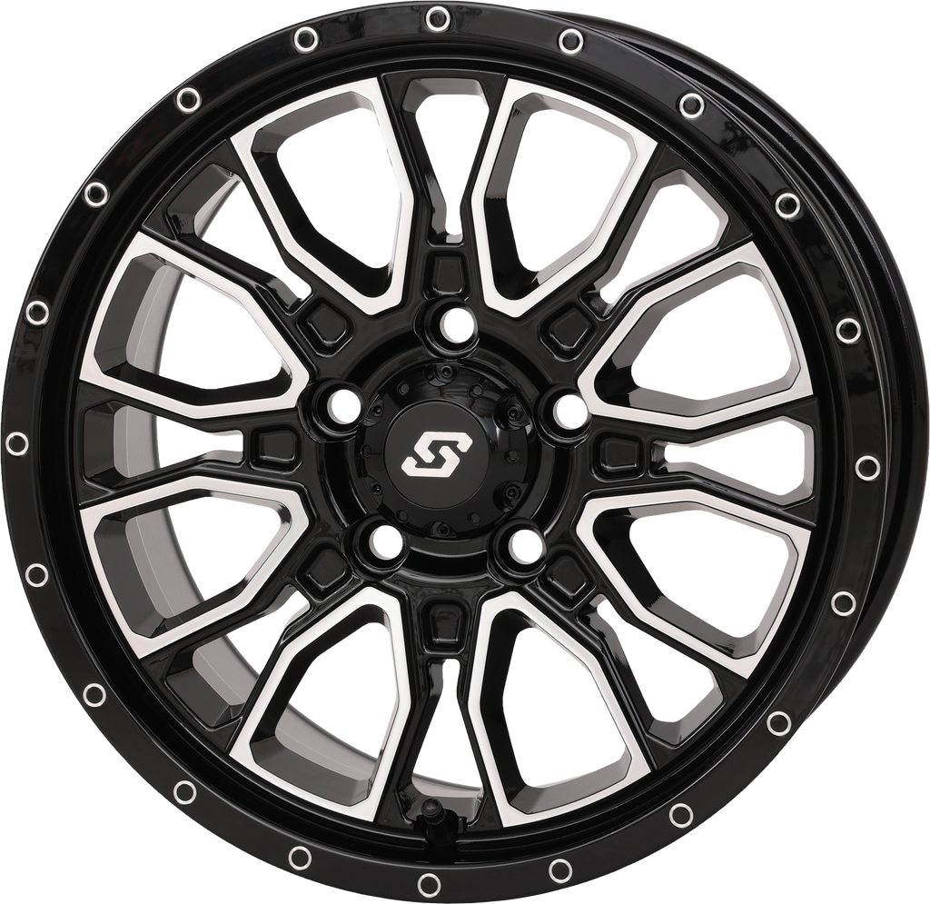 Fusion Wheel 15x7 5+2 5/4.5 Gloss Blk/Machined
