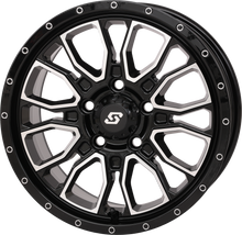 Load image into Gallery viewer, Fusion Wheel 15x7 5+2 5/4.5 Gloss Blk/Machined