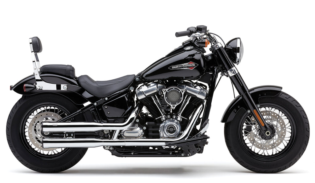 3" Rpt Slip Ons Chrome Softail 18 24
