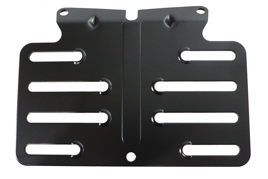License Backing Plate Black