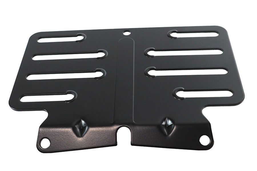 License Backing Plate Black
