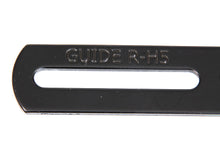 Load image into Gallery viewer, Black Replica Guide License Plate Bracket