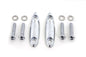Chrome Turn Signal Block Off Plates