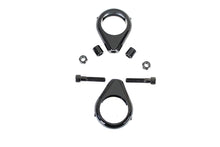 Load image into Gallery viewer, Black Turn Signal Clamp Kit 41mm Forks