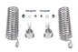 Chrome 7 inch Seat Spring Kit