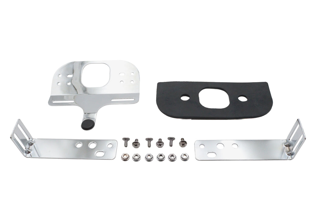 Tail Lamp Adjustable Bracket Chrome