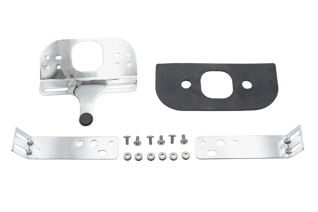 Tail Lamp Adjustable Bracket Chrome