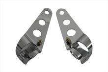 Load image into Gallery viewer, Side Mount Headlamp Bracket Chrome