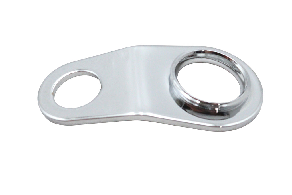 Chrome Speedometer Cable Guide