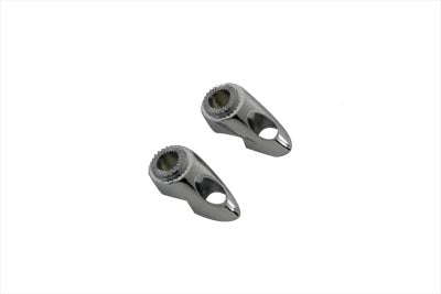 Front Turn Signal Mount Bracket Chrome