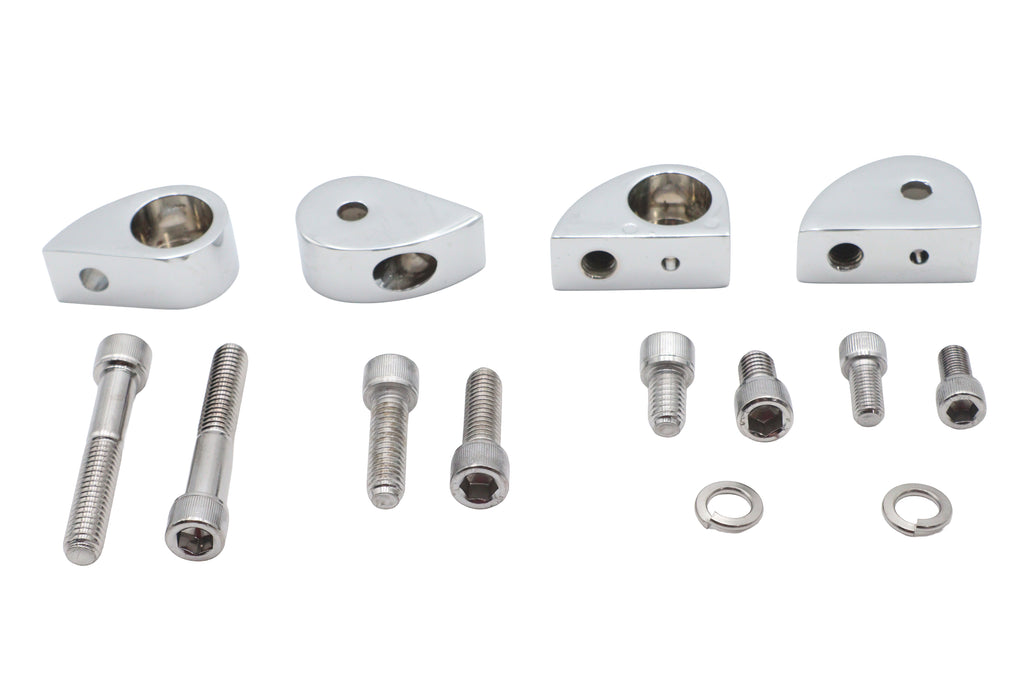 Chrome Bullet Lamp Mounting Kit