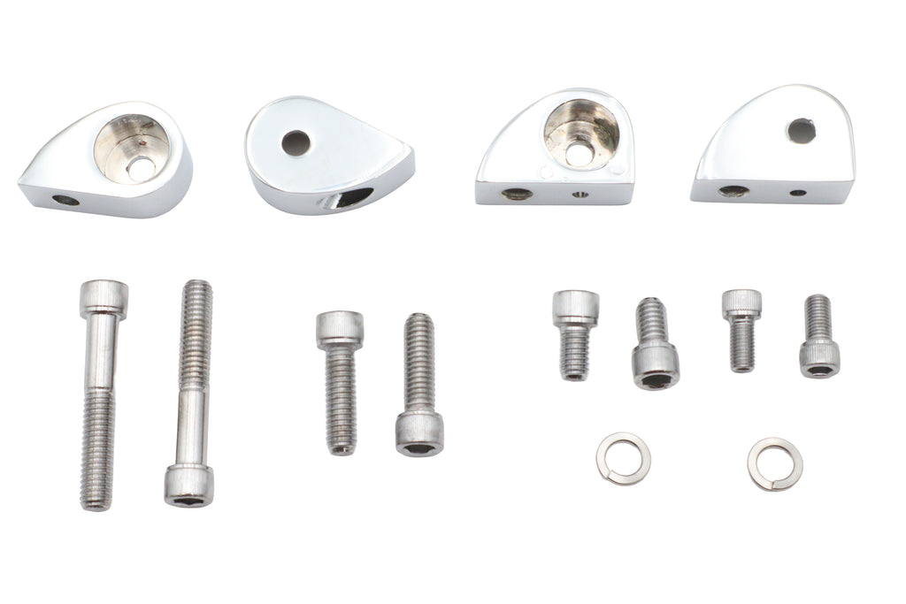 Chrome Bullet Lamp Mounting Kit
