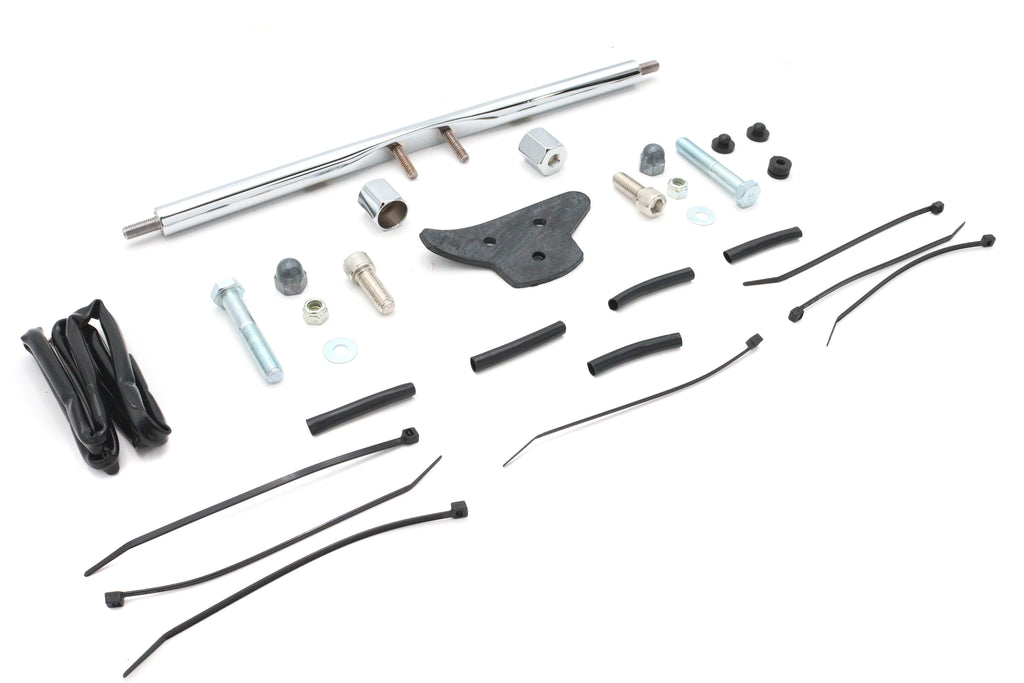 Chrome 12 inch Low Boyz Turn Signal Bar Kit