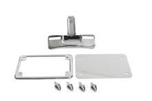 Load image into Gallery viewer, License Plate Frame Bracket Kit Chrome