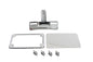 License Plate Frame Bracket Kit Chrome
