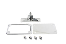 Load image into Gallery viewer, License Plate Frame Bracket Kit Chrome