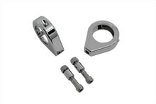Load image into Gallery viewer, Chrome Turn Signal Clamp Kit 39mm Forks