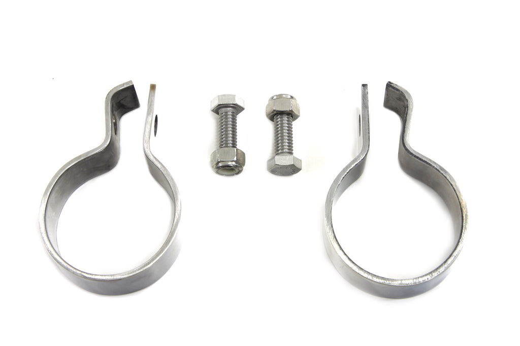 1-7/8 inch Muffler End Clamp Set Stainless Steel