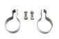 1-7/8 inch Muffler End Clamp Set Stainless Steel