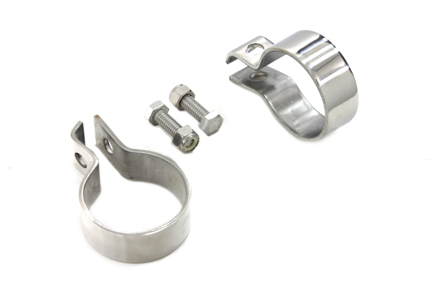 1-7/8 inch Muffler End Clamp Set Stainless Steel