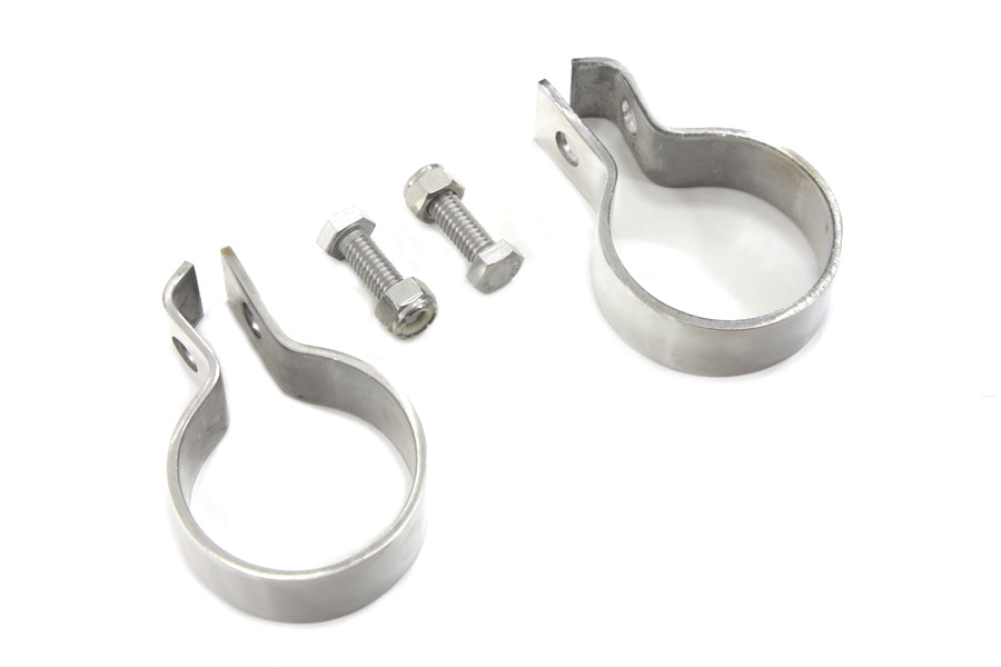 1-7/8 inch Muffler End Clamp Set Stainless Steel