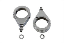 Load image into Gallery viewer, Turn Signal Clamp Set with Grooves 41mm