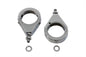 Turn Signal Clamp Set with Grooves 41mm