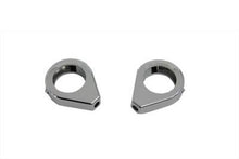 Load image into Gallery viewer, Chrome Turn Signal Clamp Kit 39mm Forks