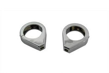 Load image into Gallery viewer, Chrome Turn Signal Clamp Kit 41mm Forks