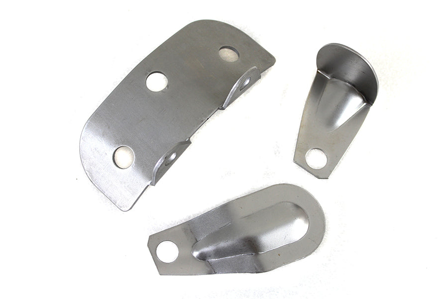 Raw Steel Oil Tank Bracket Kit