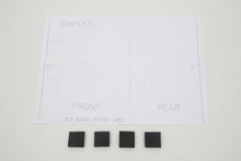 Load image into Gallery viewer, Rubber Seat Bumper Pad Set
