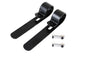 Black Oxide 1-1/4 inch Exhaust  inchP inch Clamp Set