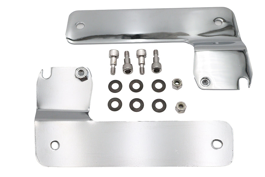 Windshield Mount Brackets Chrome