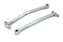 Load image into Gallery viewer, Chrome Rear Fender Brace Set