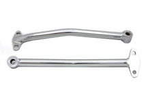 Load image into Gallery viewer, Chrome Rear Fender Brace Set