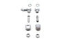 Chrome Front Turn Signal Clamp Ball Stud
