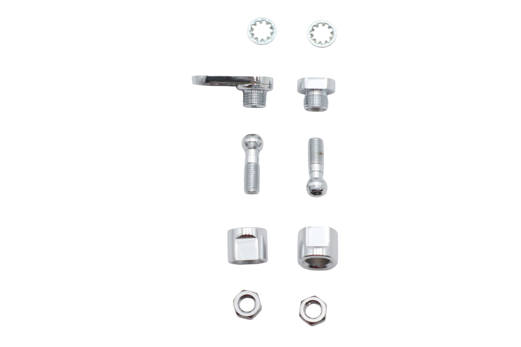 Chrome Front Turn Signal Clamp Ball Stud