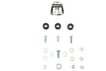 Load image into Gallery viewer, Chrome Round Oil Tank Mount Kit