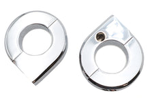 Load image into Gallery viewer, Chrome Universal Mount Clamp Set 1 inch