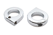 Load image into Gallery viewer, Chrome 1-1/4 inch Universal Mount Clamp Set