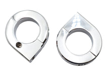 Load image into Gallery viewer, Chrome 1-1/4 inch Universal Mount Clamp Set